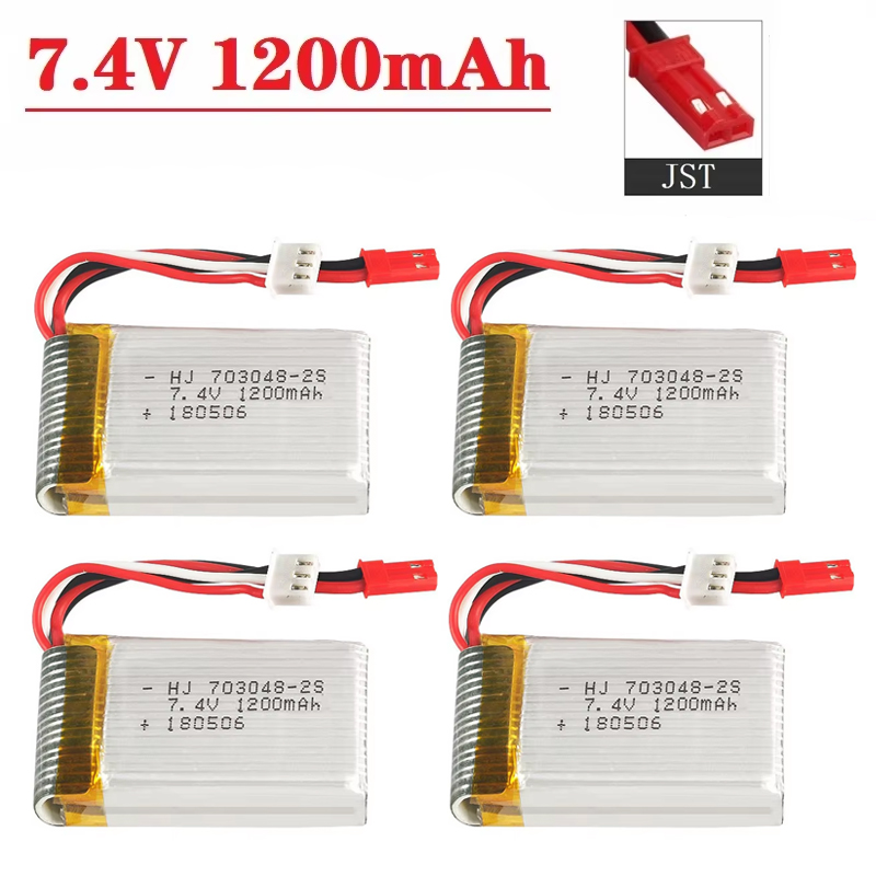 Rc Helicopter Parts - Pin Lipo 2S 7.4 V 1200MAh