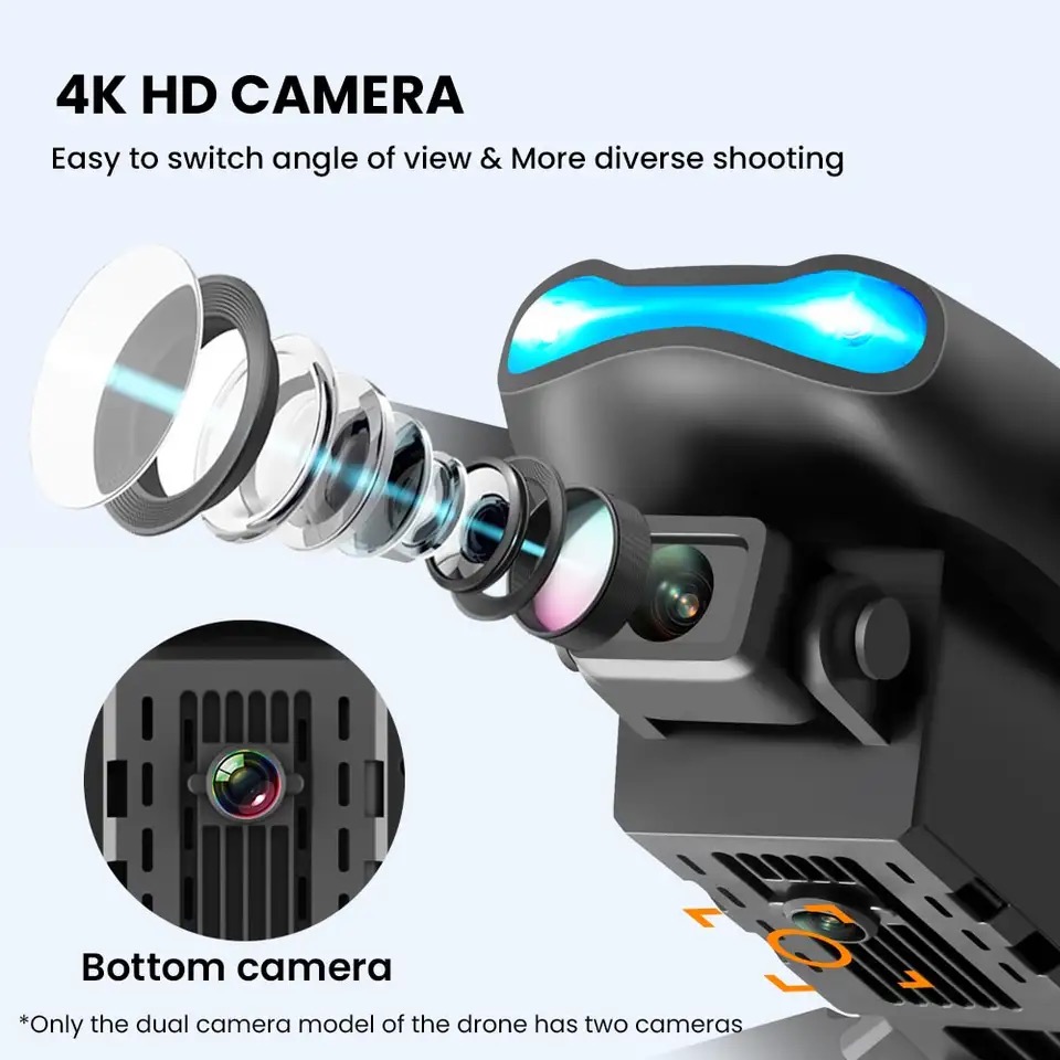 New Mini drone E99 4K WIFI HD  - đánh giá và giá Rc Helicopter Nitro
