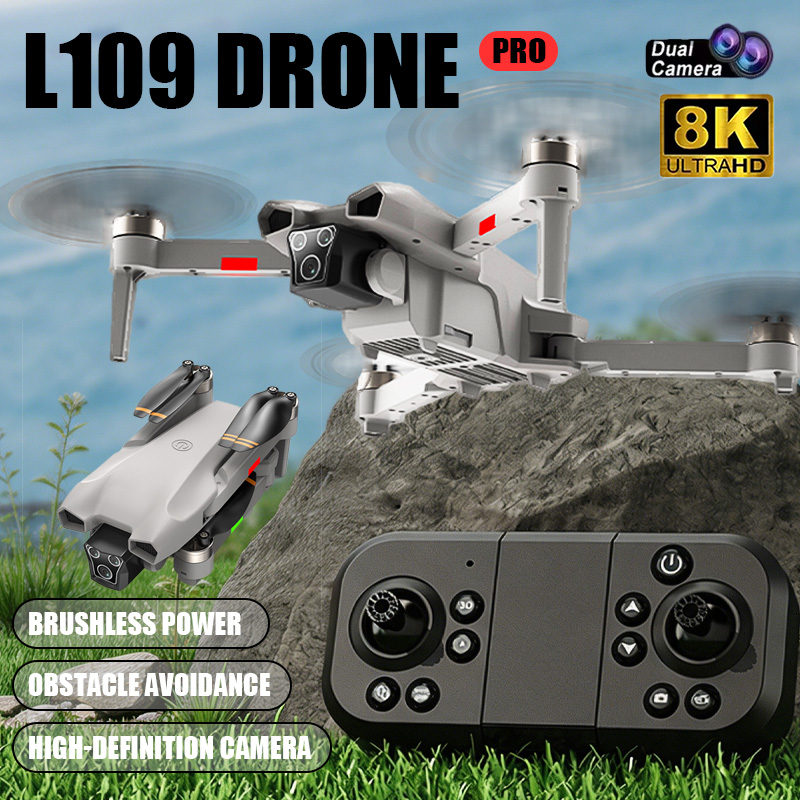 NEW Hot L017 Pro Drone Brushle - đánh giá và giá Rc Helicopter Case
